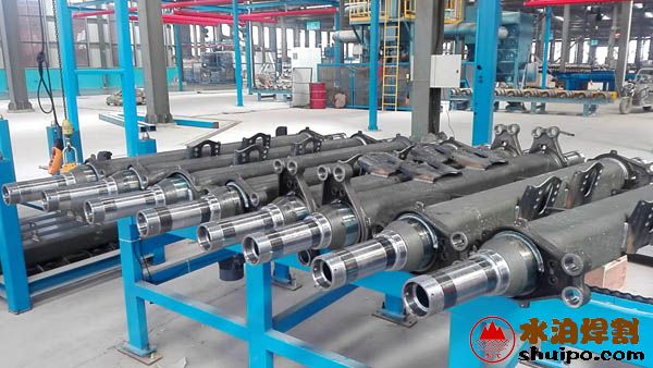 車橋底板、附件焊接效果